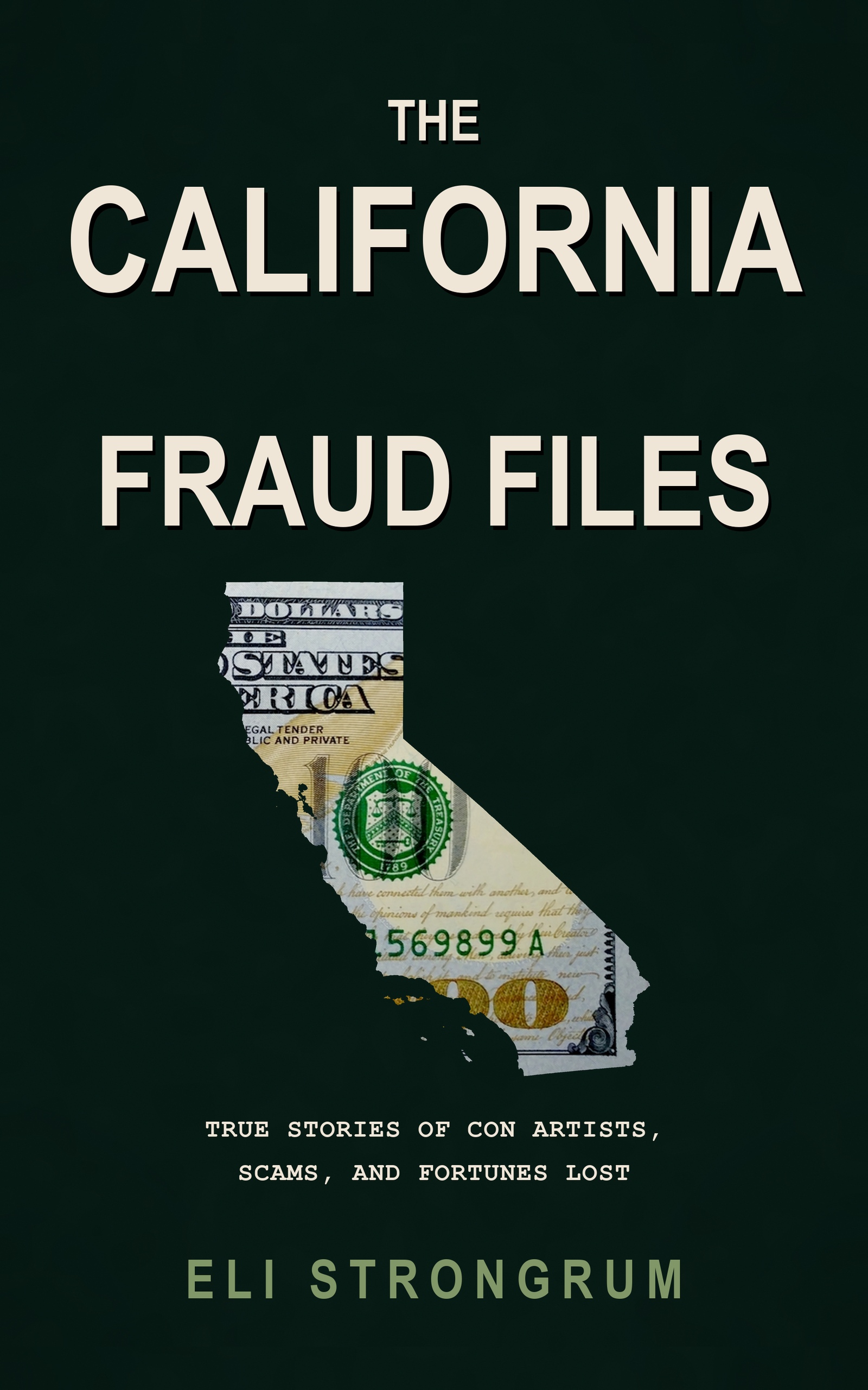 The California Fraud Files by Eli Strongrum, book cover